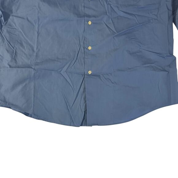 Alexander Julian Colours Blue Button Up Dress Shirt Extra Large XL - Picture 3 of 3